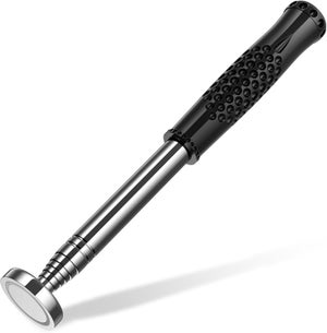 KS TOOLS 550.1001 Crochet Magnétique Télescopique 2 En 1 Avec Buses De Nettoyage Et Outil De Reglage 150 675 Mm