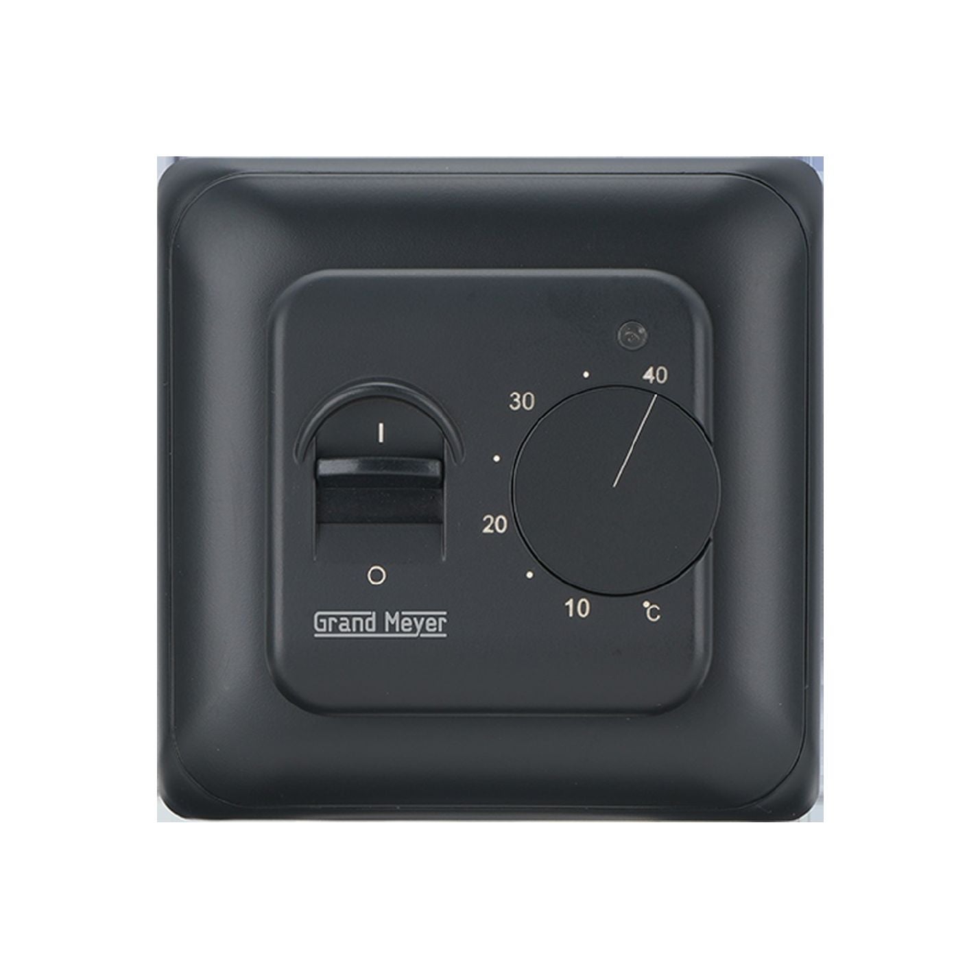Elektroniczny termostat MST-10, 16A, 230 V, Czarny