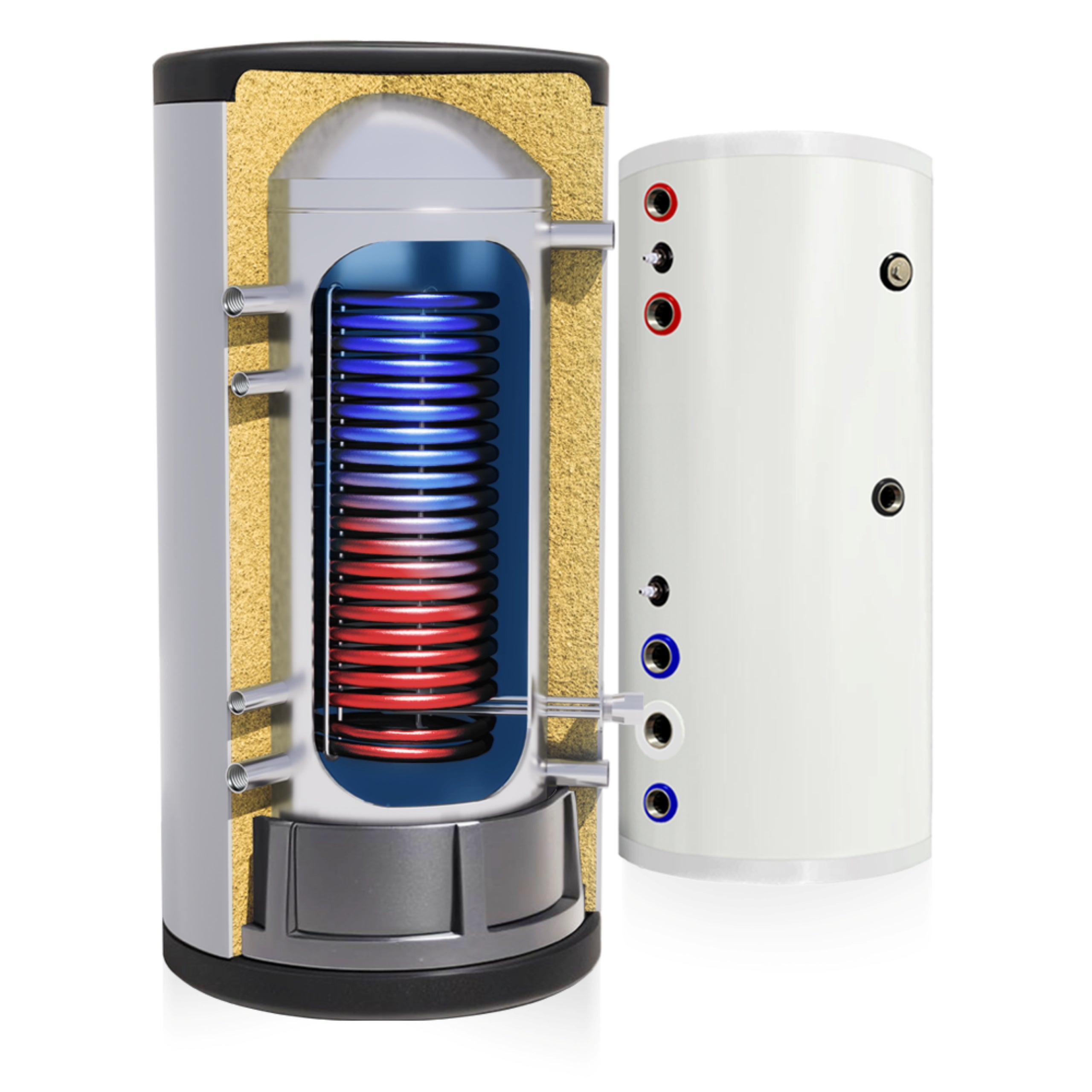 Zasobnik CWU 500L NIERDZEWNY z wężownicą 4 m² bojler zbiornik bufor