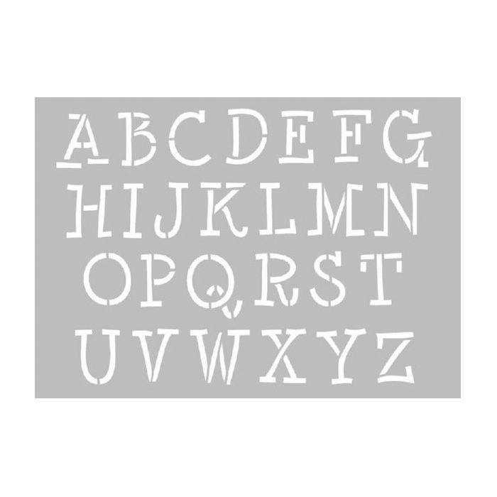Plantilla Letras mayúsculas | Leroy Merlin