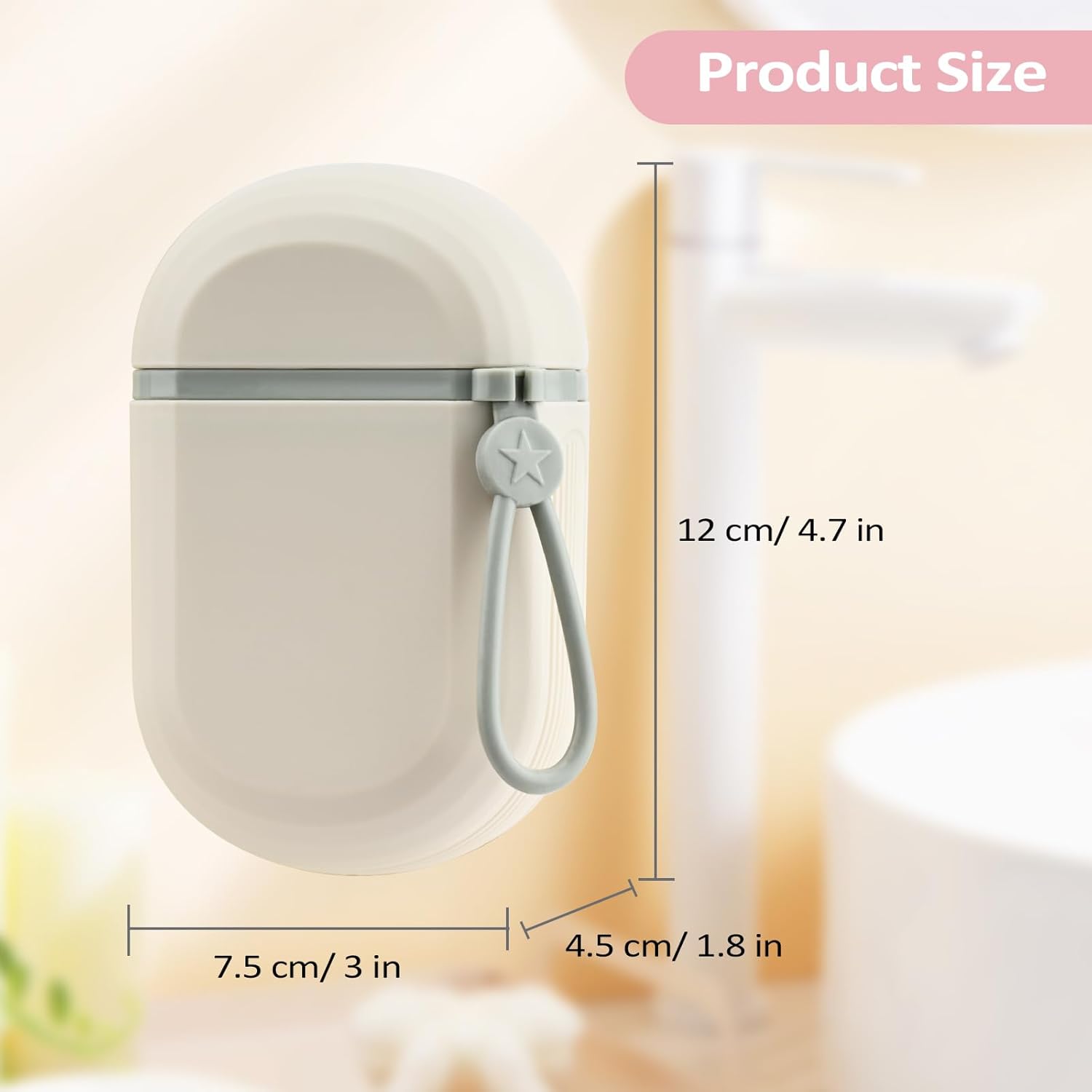 Portasapone Da Viaggio, 2 Pezzi, A Prova Di Perdite Con Coperchio, Plastica Resistente, Colorati, Per Bagno, Palestra, Campeggio - 3
