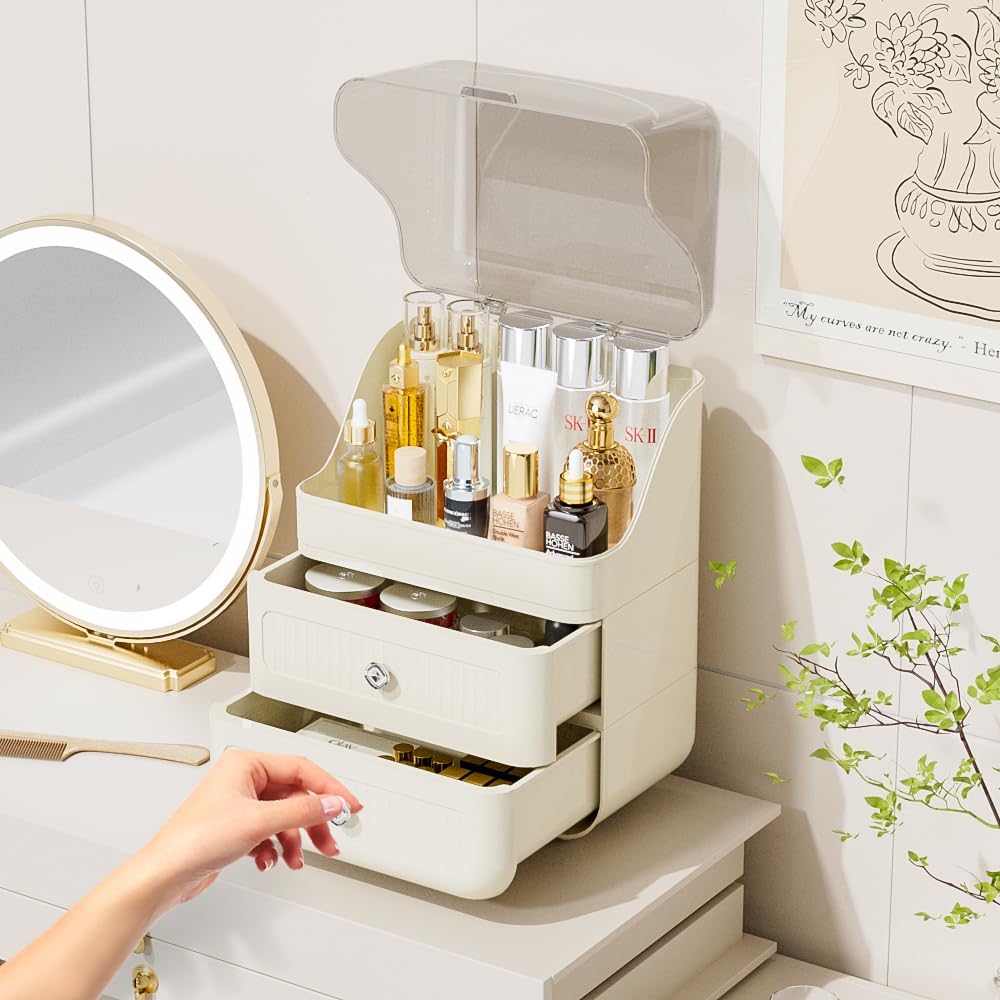 Rangement Maquillage Salle de Bain | Range Maquillage