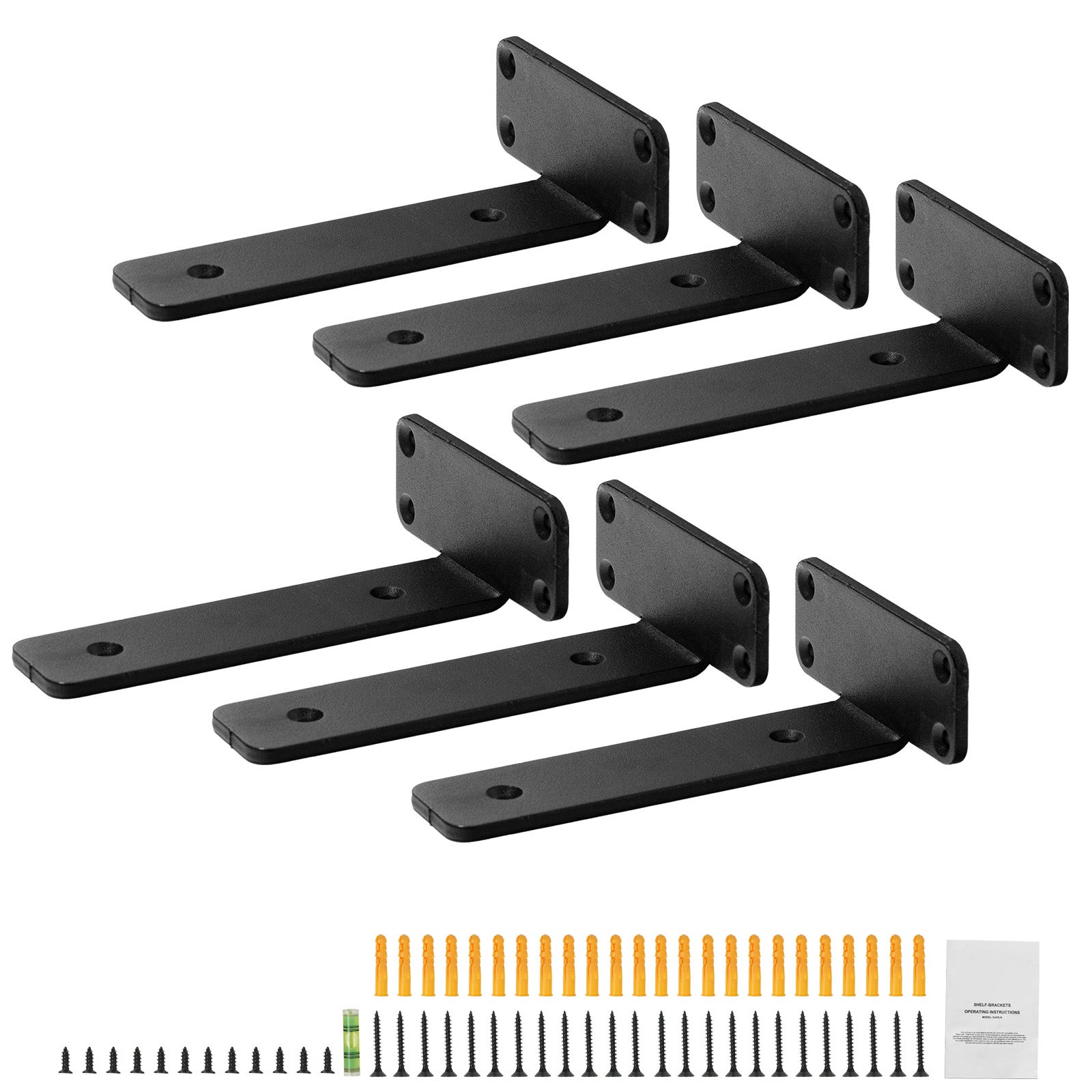 Soportes De Estante Flotantes Resistentes, Accesorios De Est | Meses