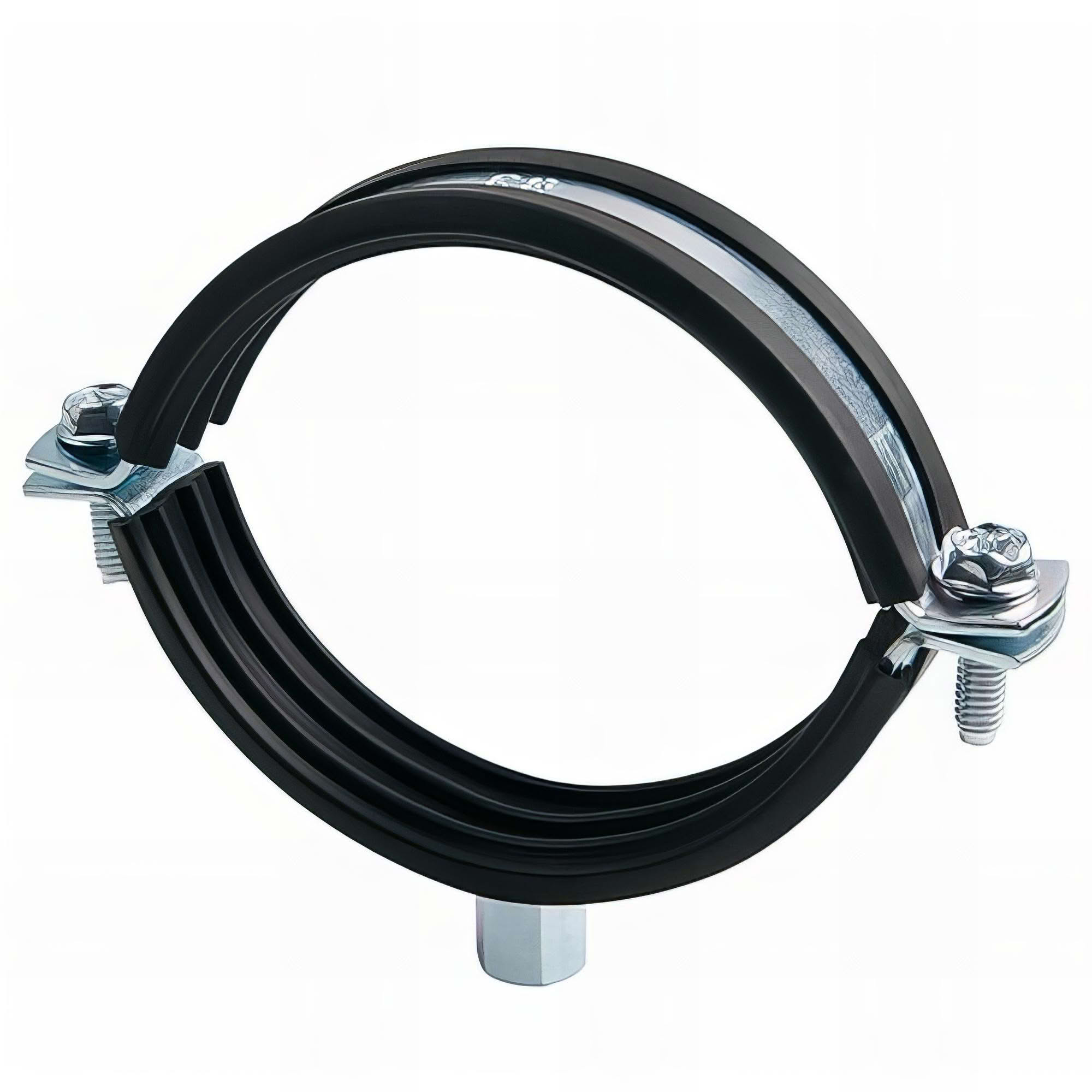 Collier renforcé isophonique - M8 M10 - Zingué Ø100 - boite de 25 ...