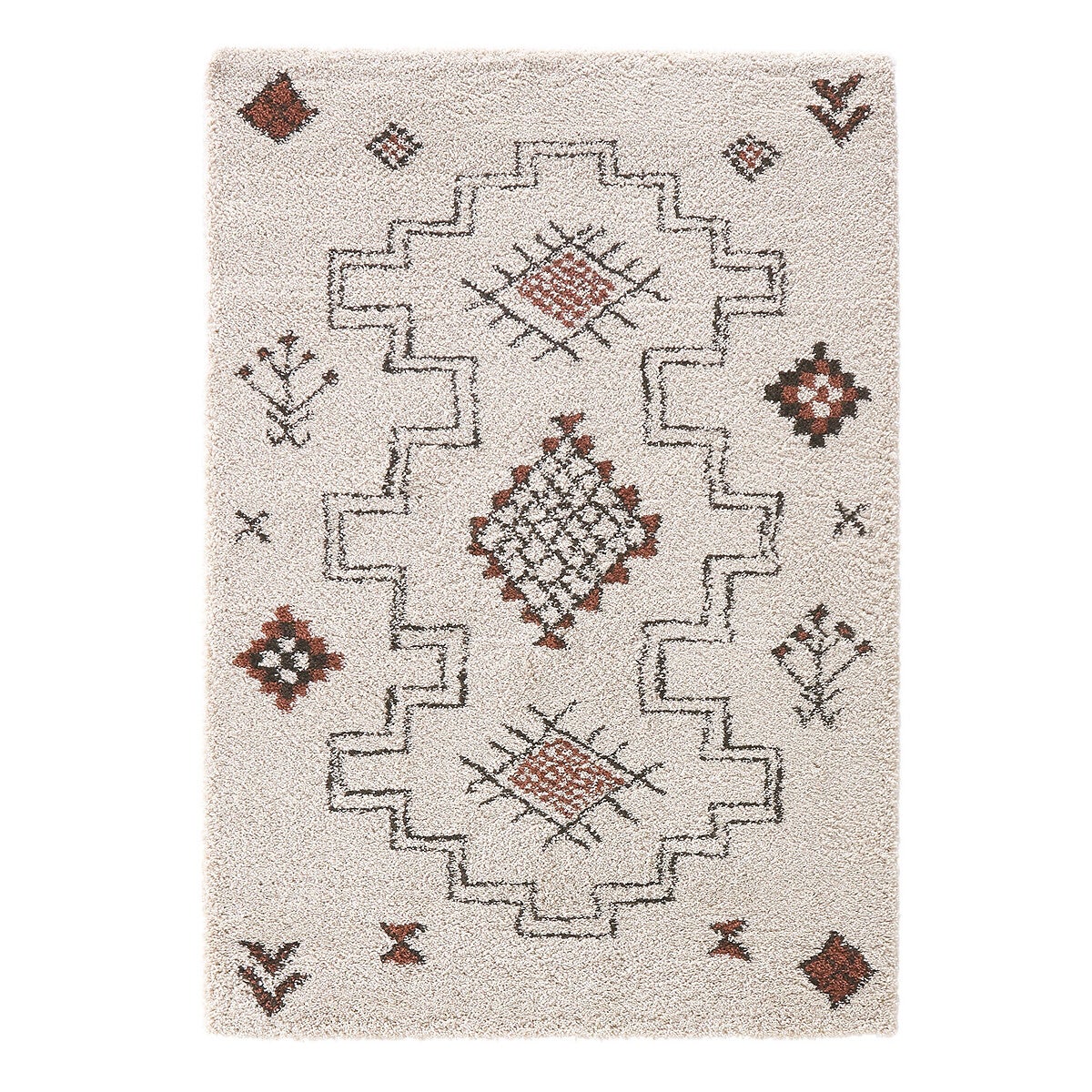 Tapis style berbère Nala Multicolore 120 x 170 cm Leroy Merlin