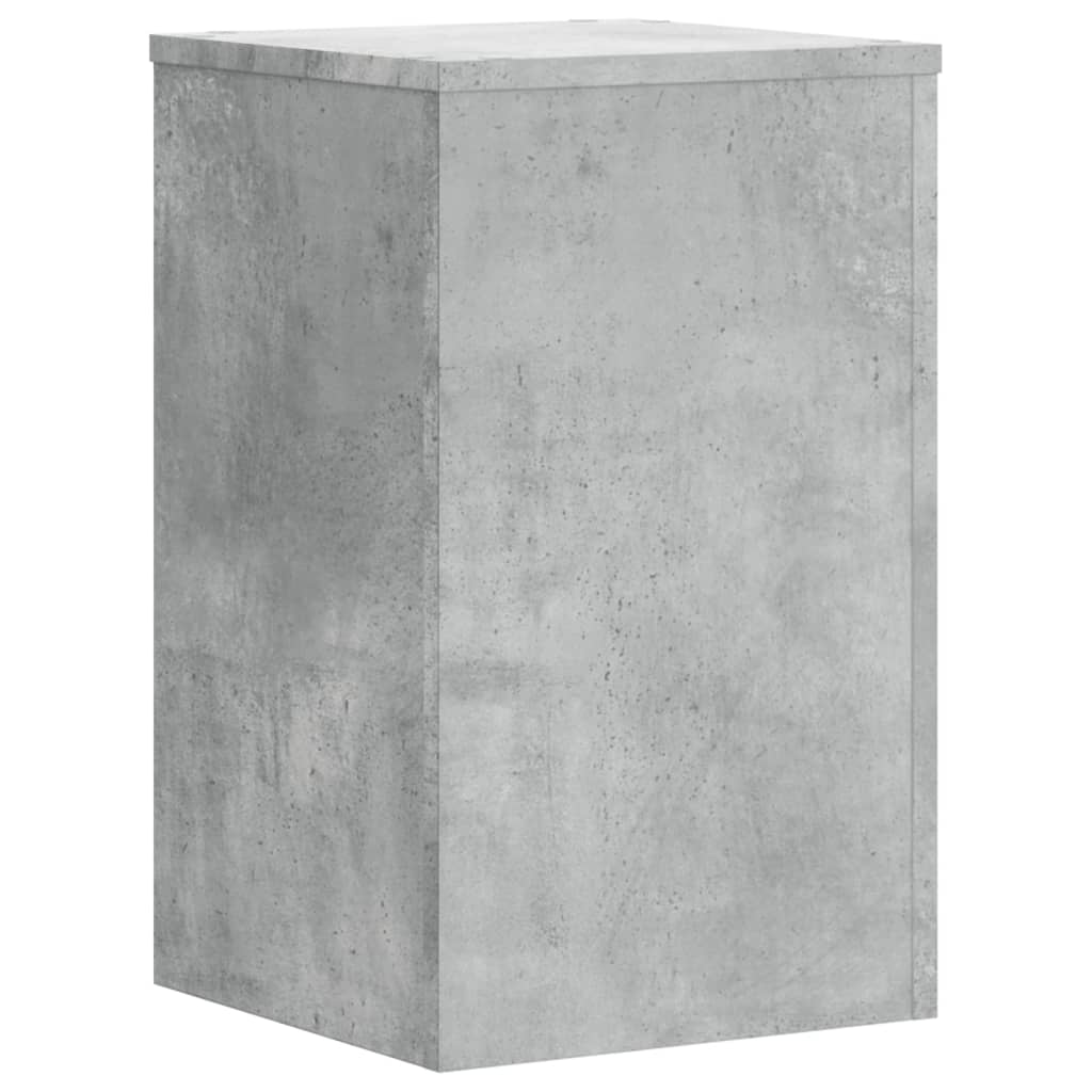 Supports pour plantes, 2 pièces, gris béton, 30 x 30 x 50 cm - 3