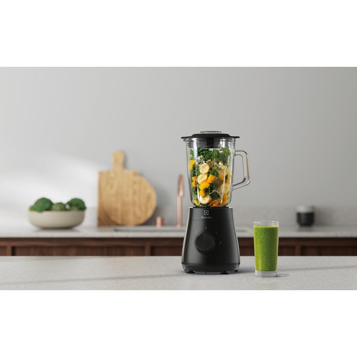 Electrolux Standmixer E3TB1-4GG – Mit TruFlow Klingen, 1,5 L Karaffe, 500 W, 2 Geschwindigkeiten