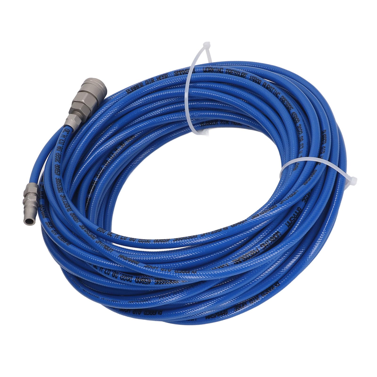 Tuyau Pneumatique PU 5 Mètres - Diamètre Intérieur 8 Mm, Extérieur 12 Mm, Avec Raccord Rapide, Pour Outils à Air Comprimé