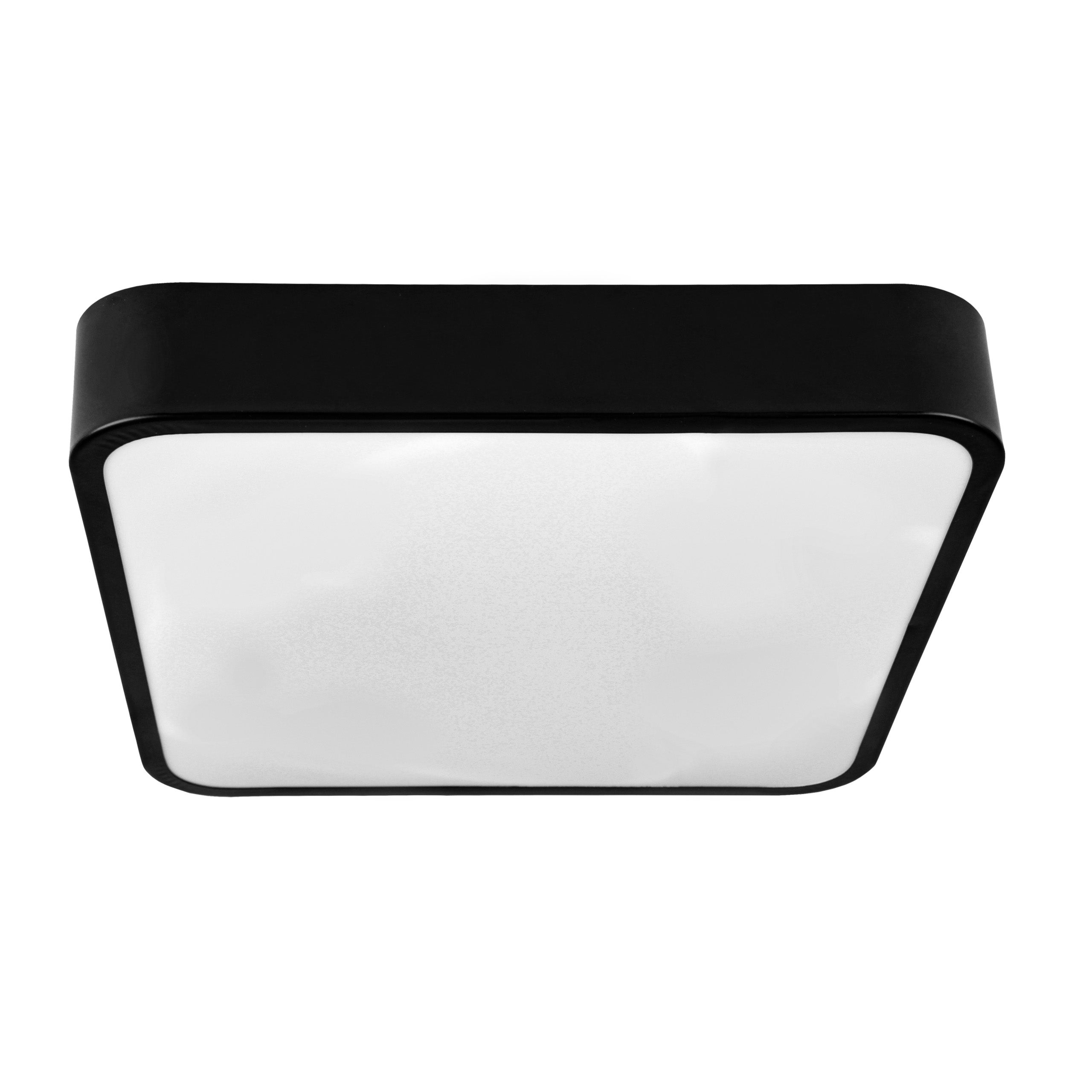Plafon LED 3CCT 32W 30cm 3000–6500K 2560lm natynkowy kwadratowy czarny XUDO
