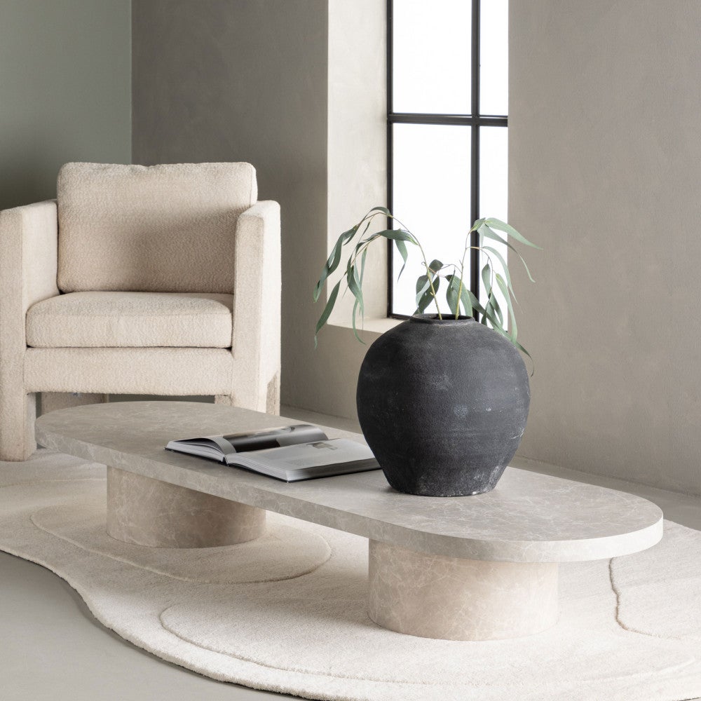 Narvik stolik kawowy beżowy. - 5