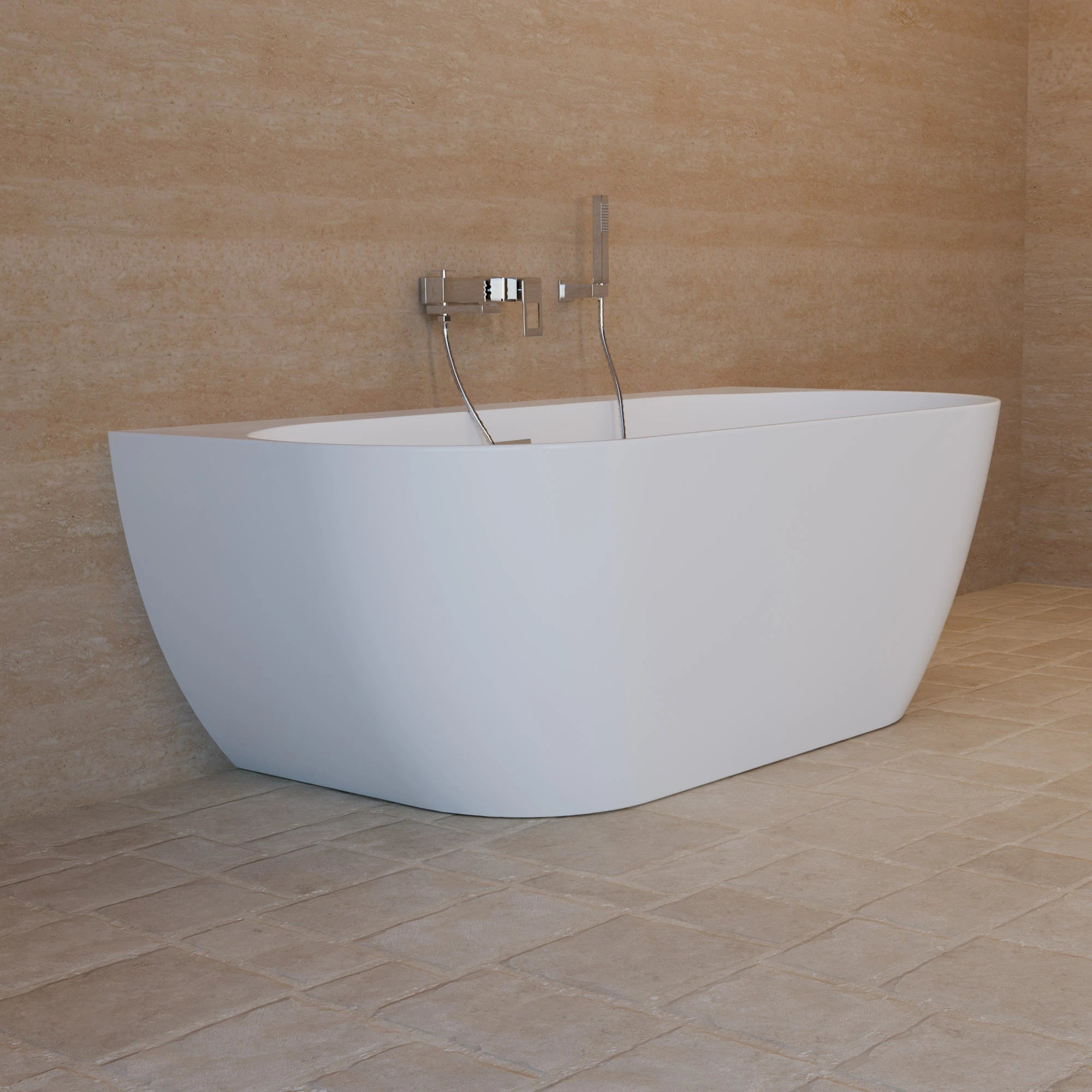 Baignoire Ilot Spring 166 blanche 166 x80 x58 cm, by SPALINA - 6