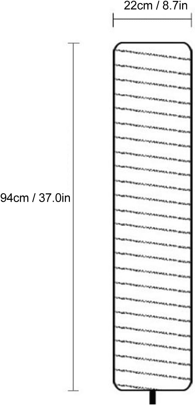 Paralume Giapponese A Forma Di Ciambella In Carta Di Cotone 43 Cm - Pieghevole Per Camera Da Letto E Soggiorno - 4