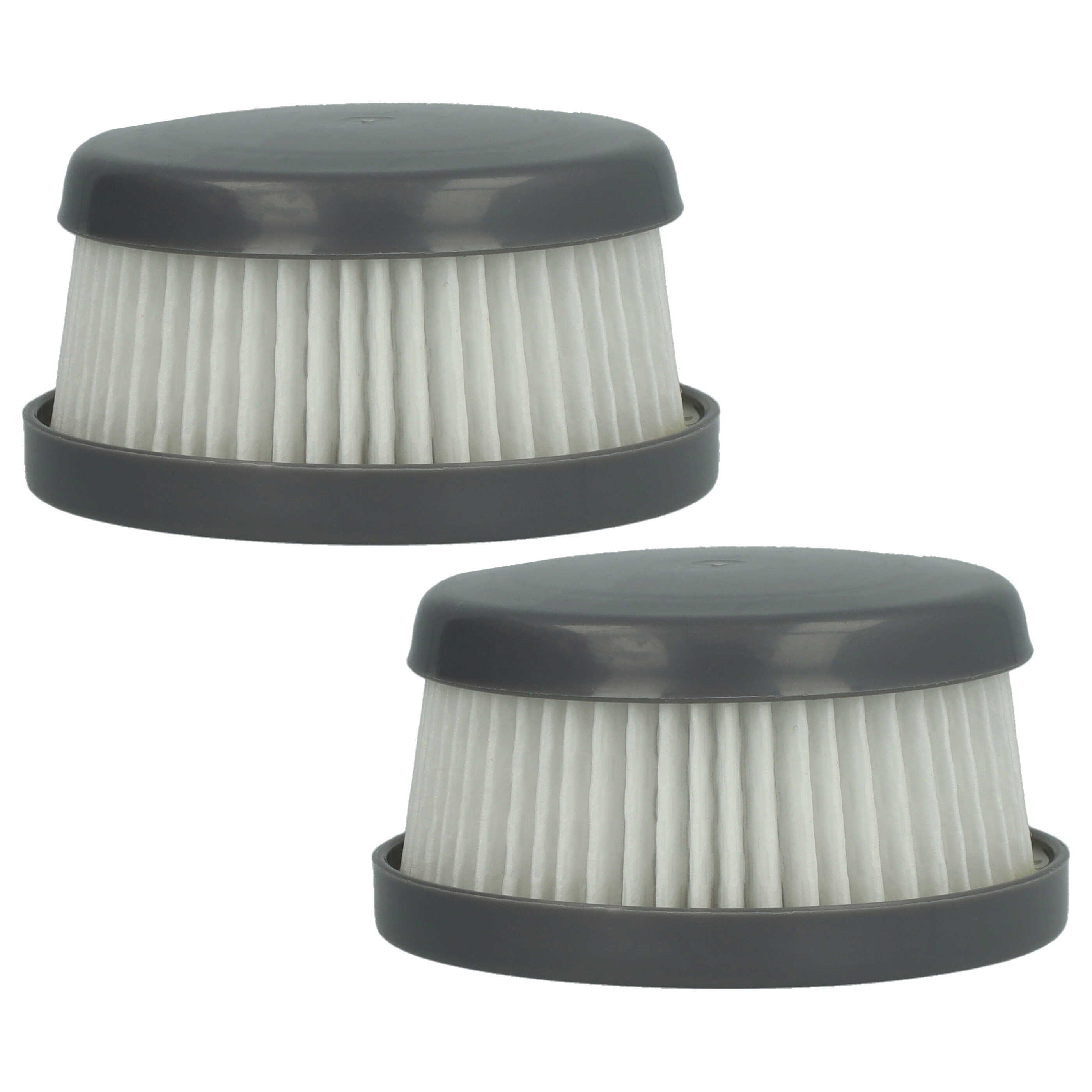 Vhbw set da 2x filtro a pieghe piatte compatibile con Black & Decker