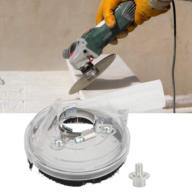 Accessori per smerigliatrice angolare Copertura di levigatura in policarbonato trasparente con cuscinetto di sollevamento