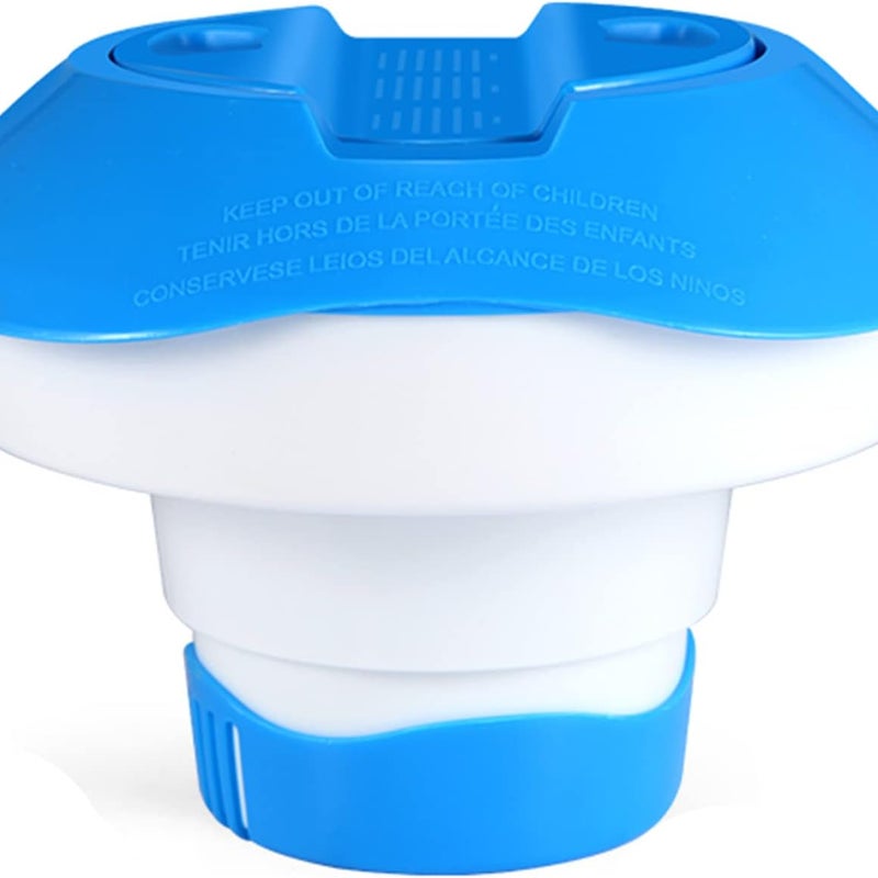 Baseny i jacuzzi: Pływający dozownik, pływający dozownik/dyfuzor chloru do dodawania chloru