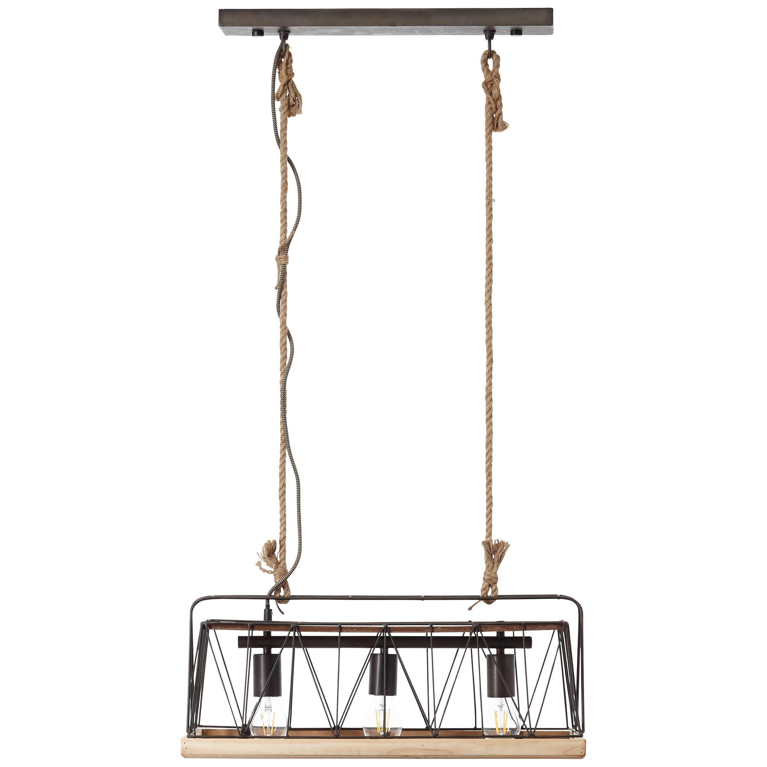 BRILLIANT Lampa wisząca Ailyn 1 płomień antyczna miedź | 1x A60, E27, 40W, nadaje się do zwykłych lamp (brak w zestawie) - 2