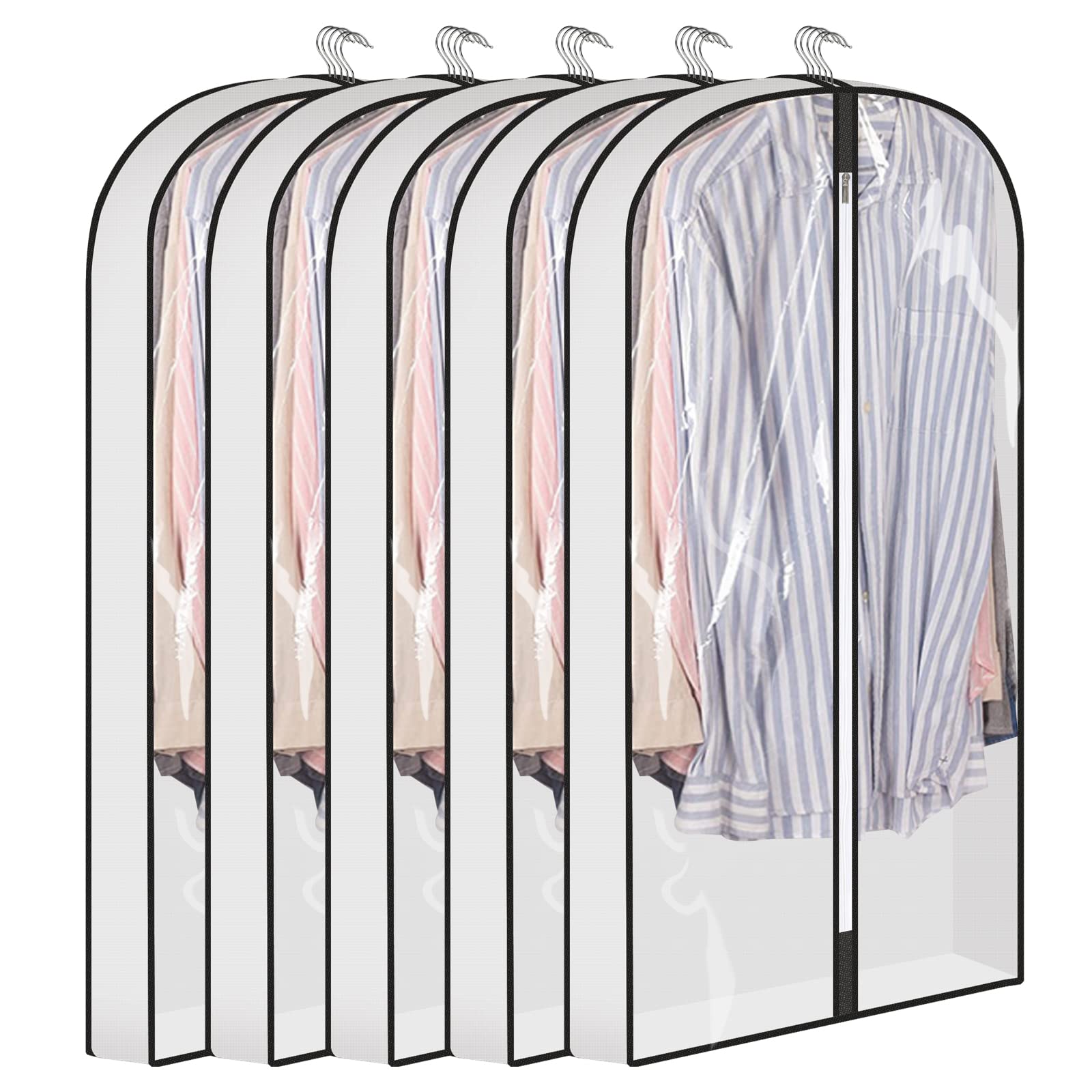 Funda De Ropa Lote de 5 fundas para ropa de calidad superior, 100 x 57 x 8,6 cm ...