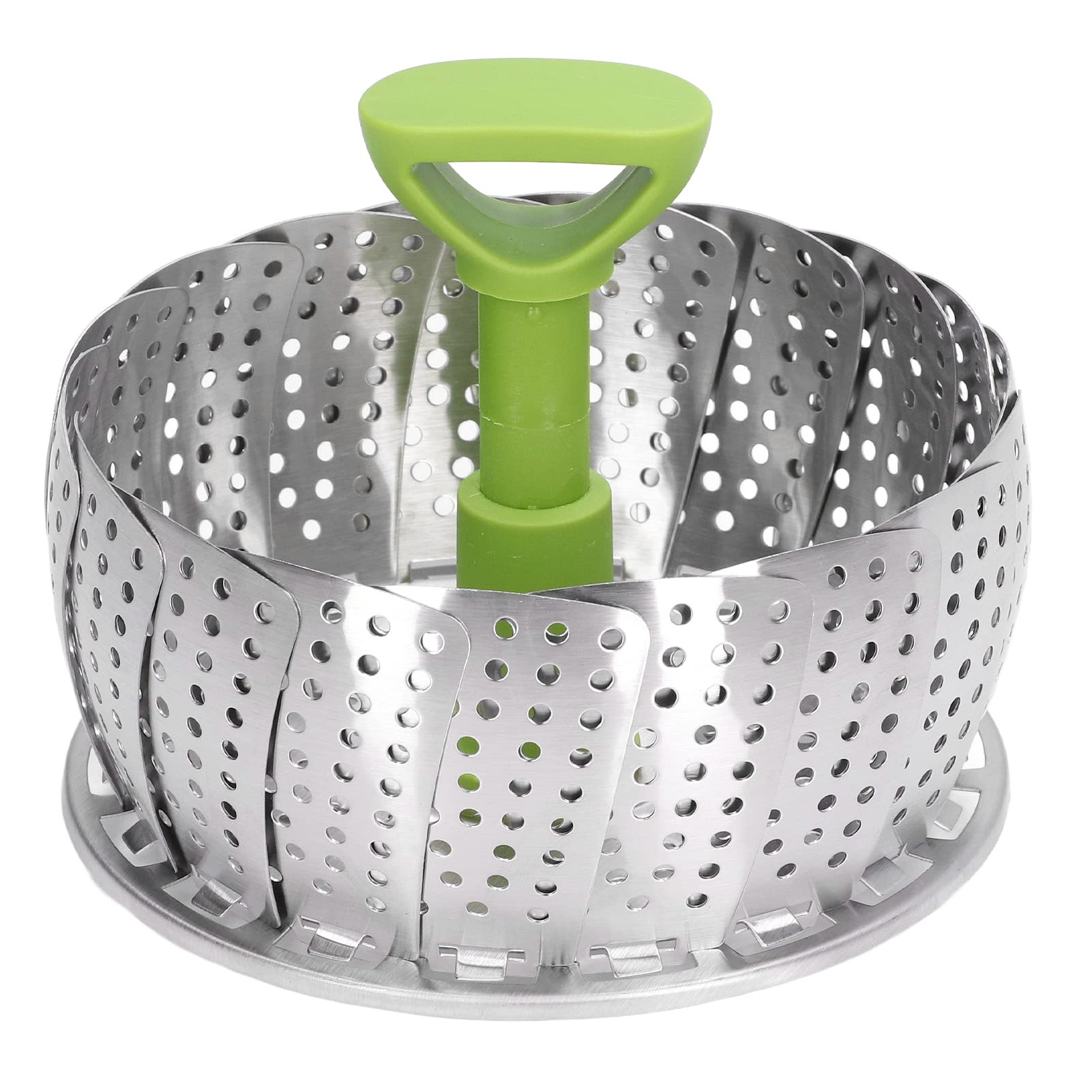 Vaporera de verduras, rejilla de acero inoxidable para cocinar al vapor,  vaporera de verduras plegable | Leroy Merlin