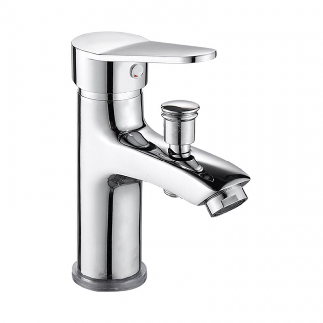 Jednootworowa bateria prysznicowa z mieszaczem do wody ciepłej i zimnej, podwójnego zastosowania, bateria prysznicowa ze stopu