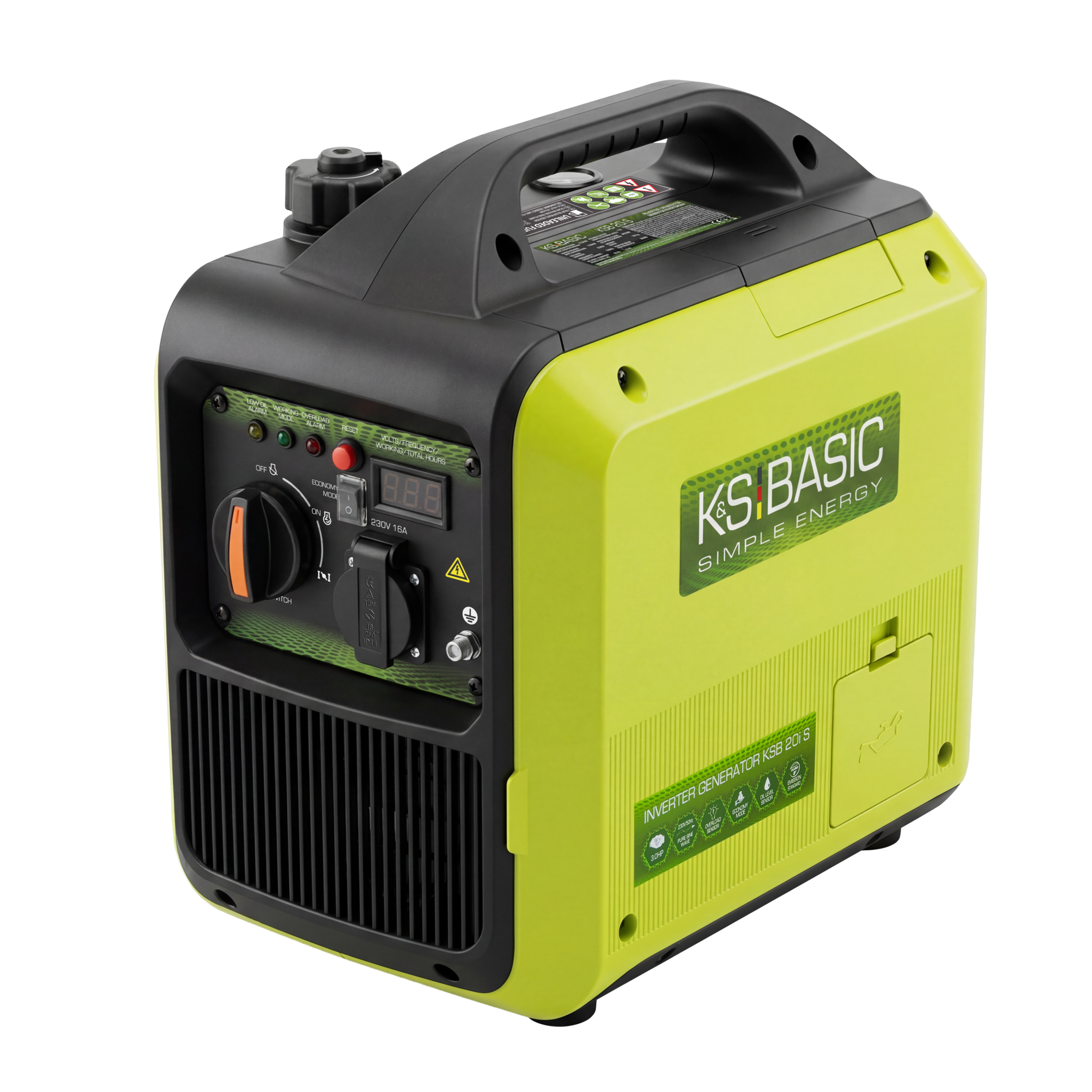 Generador inversor ksb 20i s, potencia máxima 2 kw, Versión del anuncio