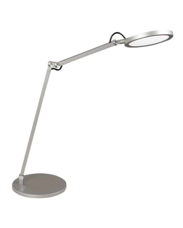 Regina Fabas Luce regulowana lampa stołowa LED 9 W, dotykowe ściemnianie CCT 3000-6000 K, aluminiowa