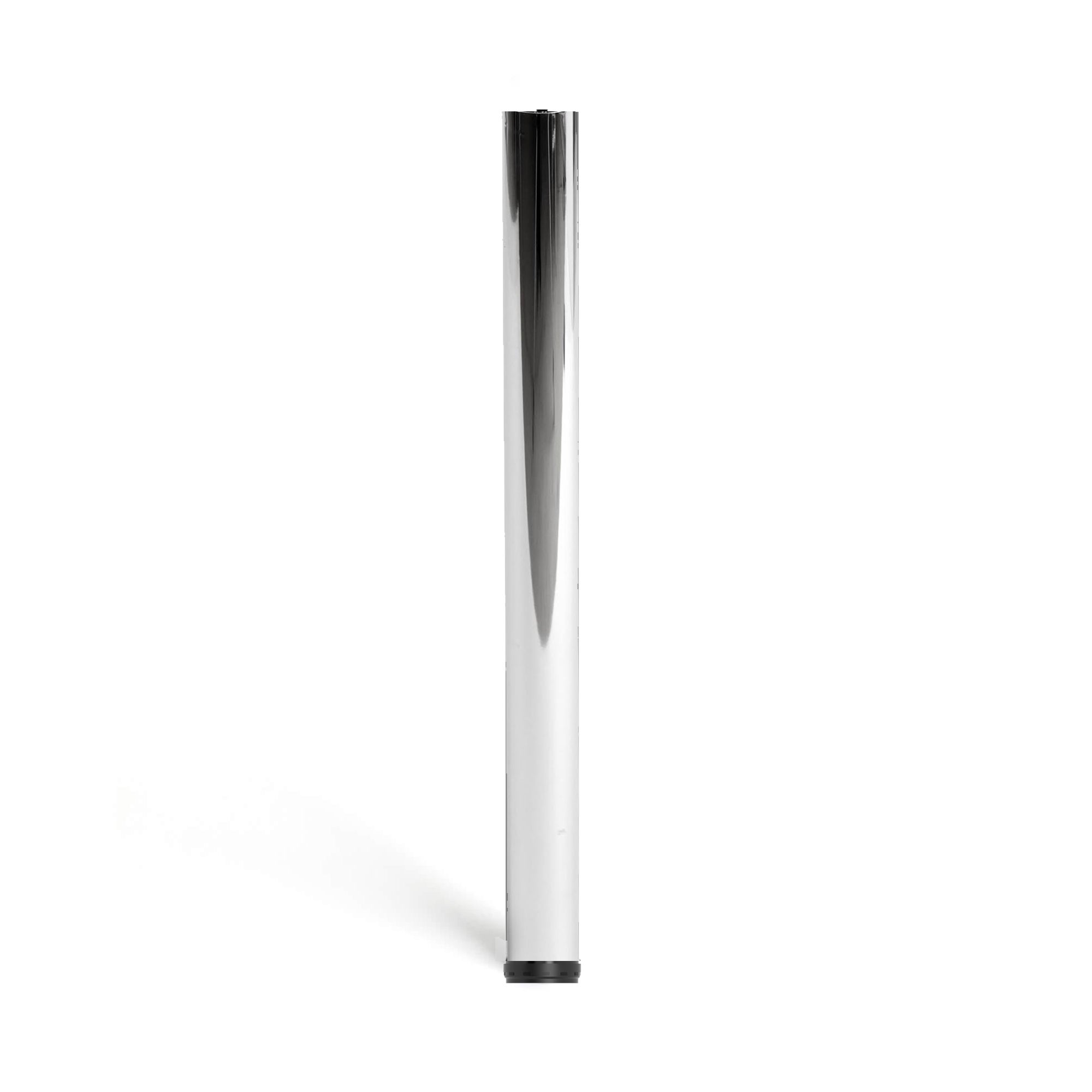 Pied de meuble cylindrique | Style fonctionnel | En acier | Finition chromée brillante | Mesures 60*60*710mm | Hauteur : 71 cm | Installation facile - 3