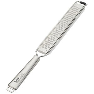 Grattugia Per Formaggio In Acciaio Inox Con Manico - Larga, Comoda E Perfetta Anche Per Verdure