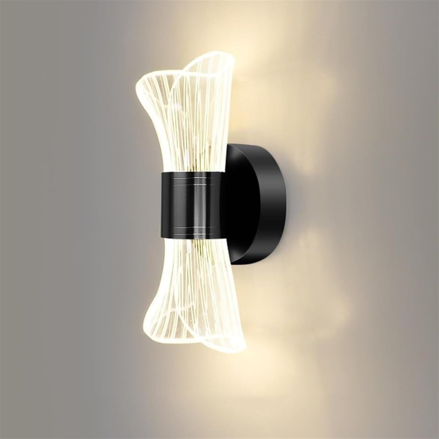 Lampe Murale À La Mode Noire Lampe De Chevet Lumineuse Tricolore Lampe Murale À La Mode Noire Lampe De Chevet Lumineuse Tricolore