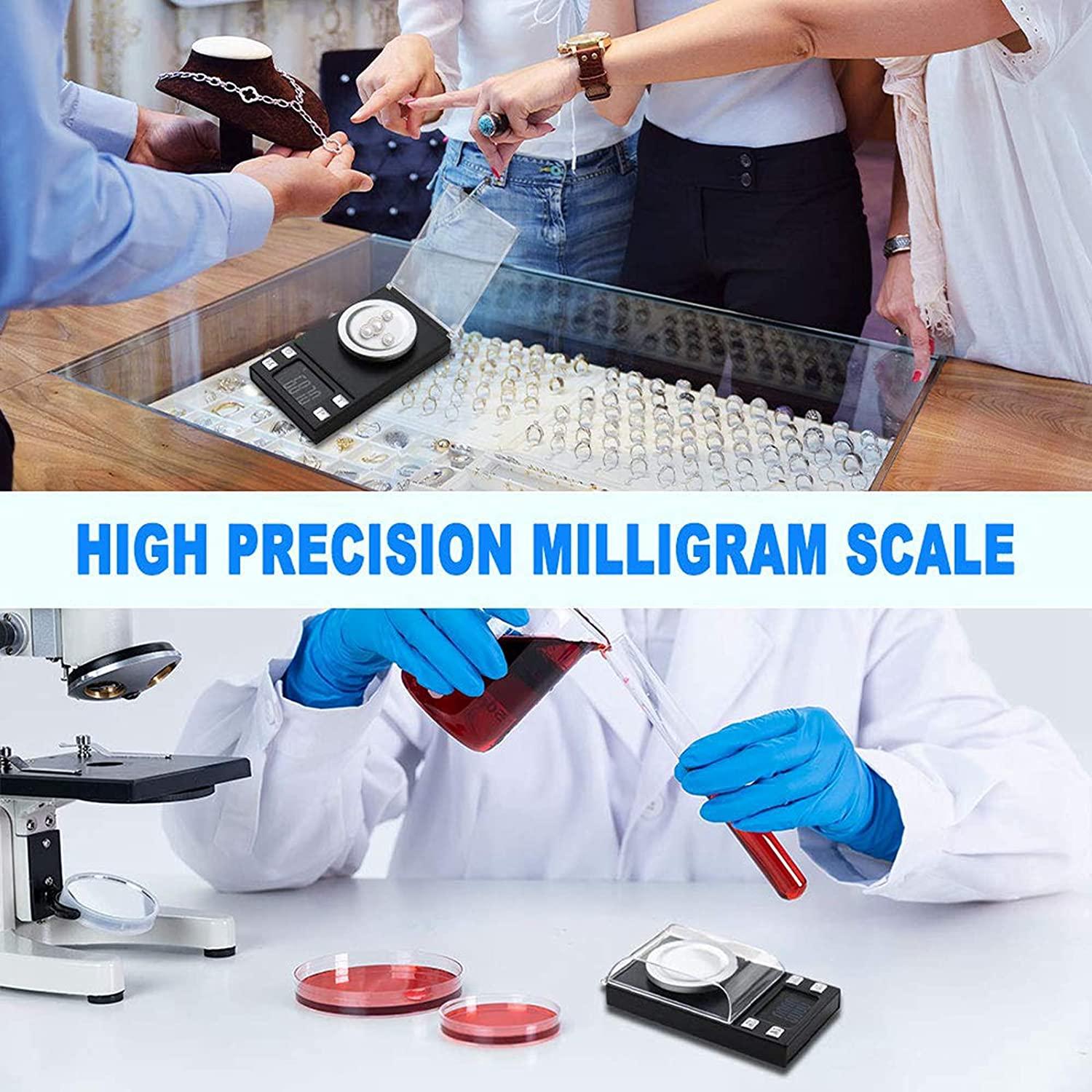 Mini balance numérique au format de poche 50 g / 0,001 g - 6