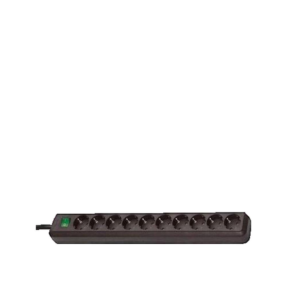 Listwa zasilająca Brennenstuhl Eco-Line 10 gniazd kabel 3 metry czarny