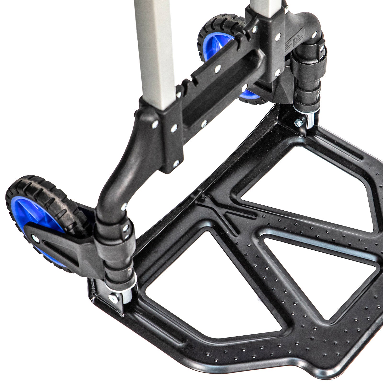 HOSTRÖM Diable pliant en Aluminium, 2 Roues Diable pliable Demenagement et Transport de matériau, compact, léger, Charge Max. 60kg, Garantie 5 ans - 6