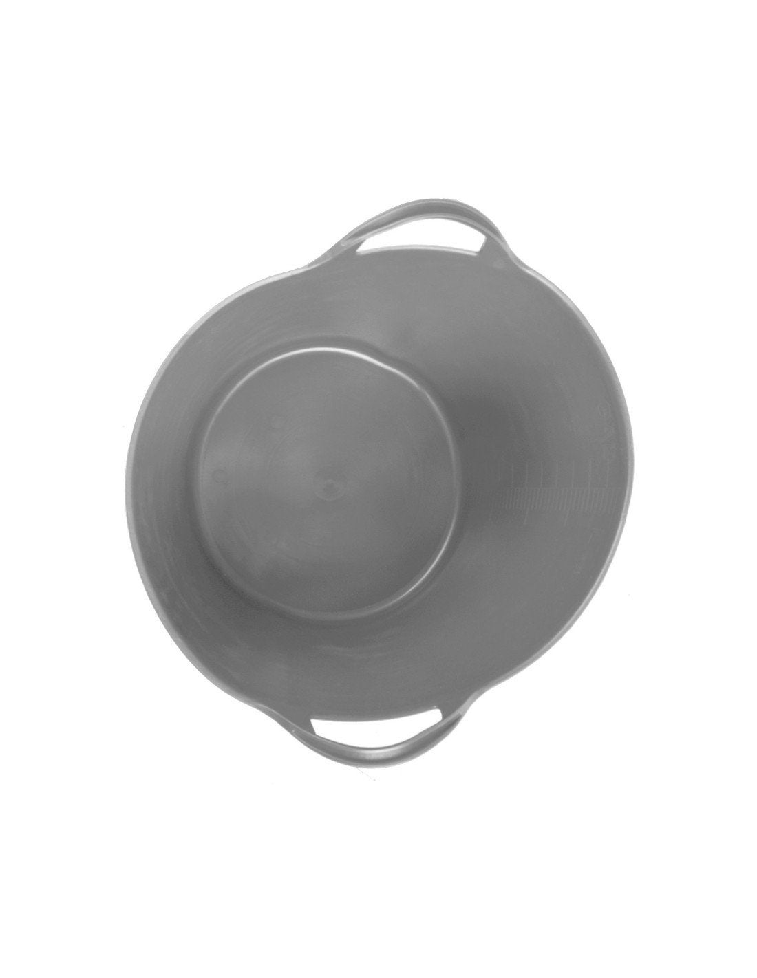 JARDIN202 - Espuerta de plástico | Capazo agrícola | 1 unidad (42 L Gris) - 3