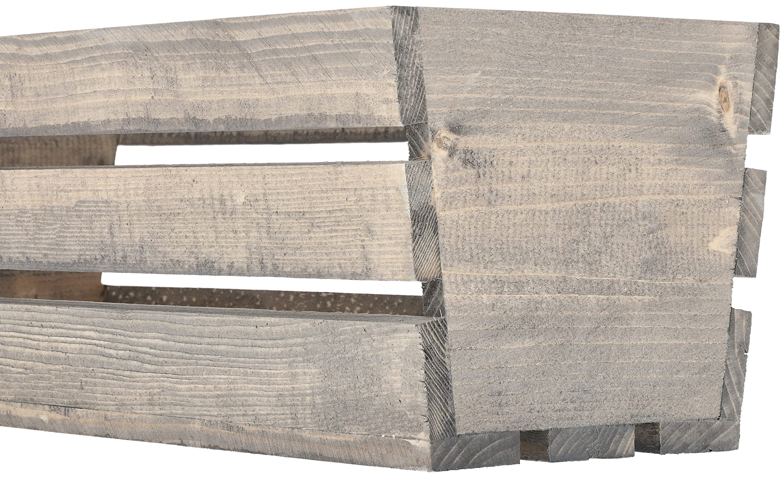 Jardinière en Bois avec Insert en Plastique Gris 60 x 18 x 15 cm - KOTARBAU - 7