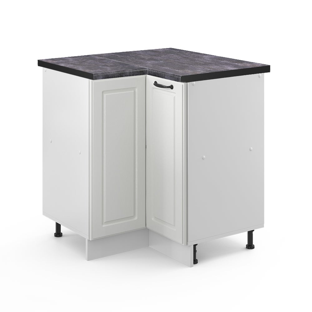 Vicco Szafka narożna R-Line, Biały domek wiejski, 75.6 cm , BP Antracyt