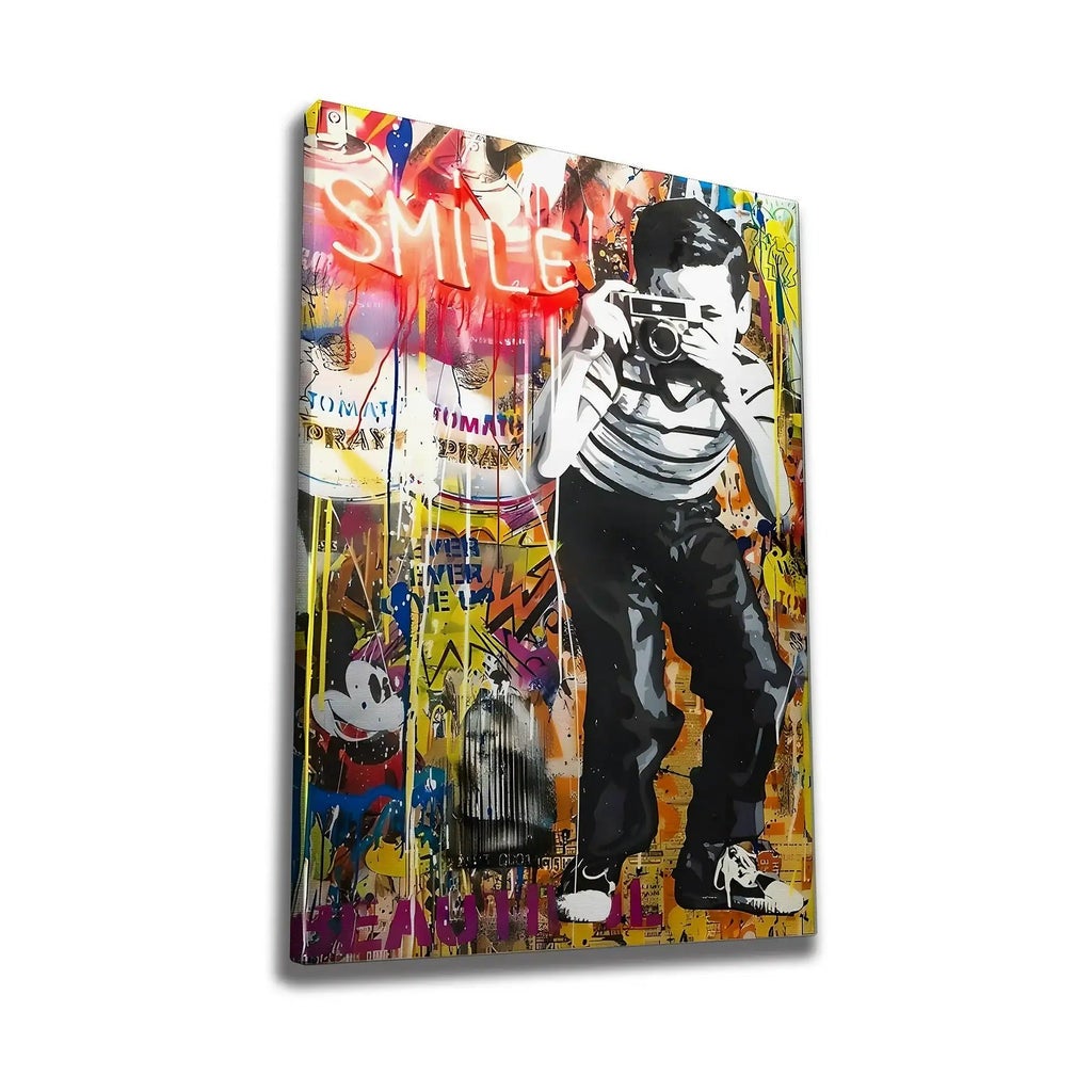 Tablou WY357, multicolor, pânză, 50x70 cm