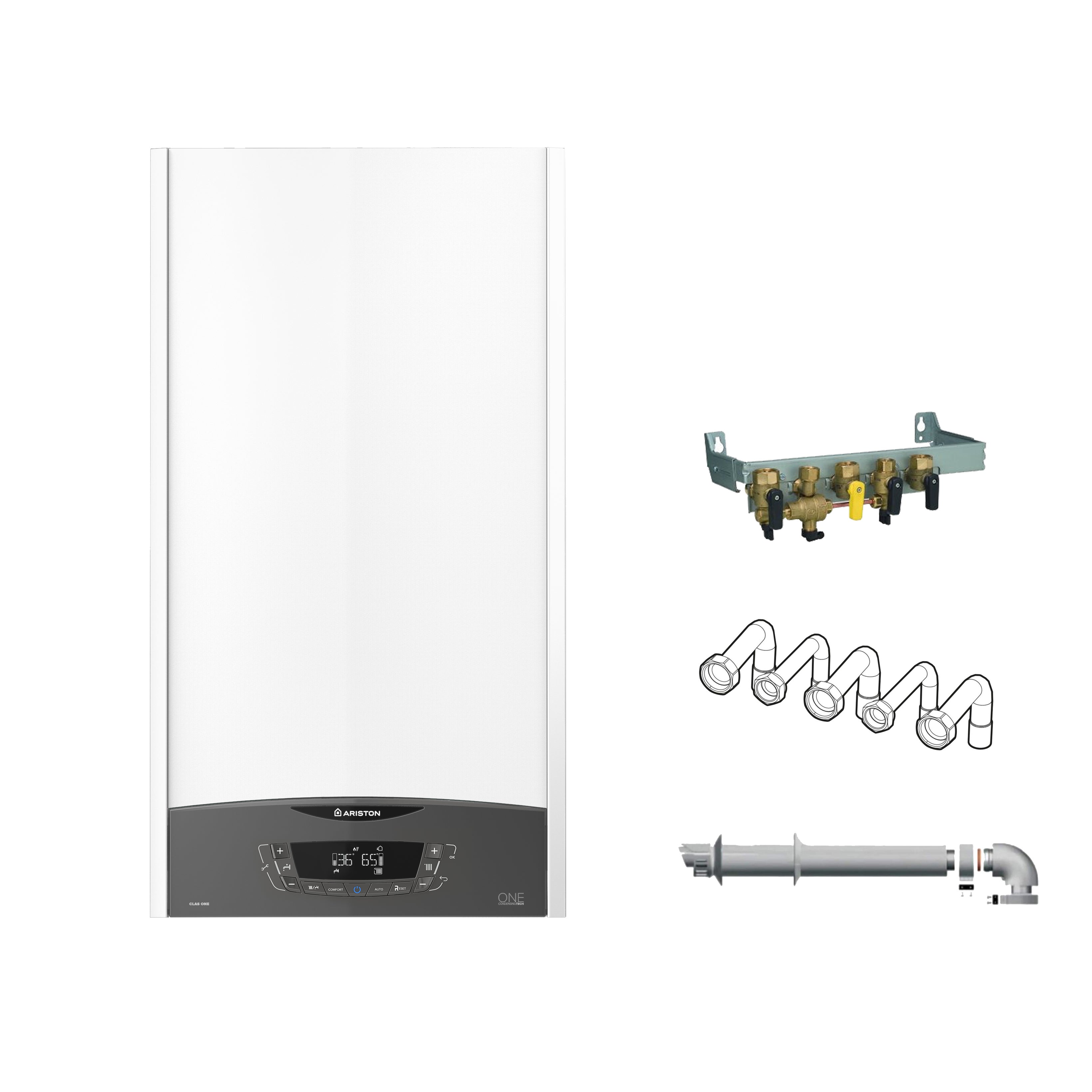 Ariston CLAS ONE 25 kW, Chaudière Murale à Condensation Micro — free download