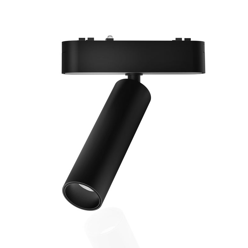 Lampa szynowa LED Luxo 48V Spot 7W 4000K neutralna biel 36° oświetlenie szynowe czarna MasterLED