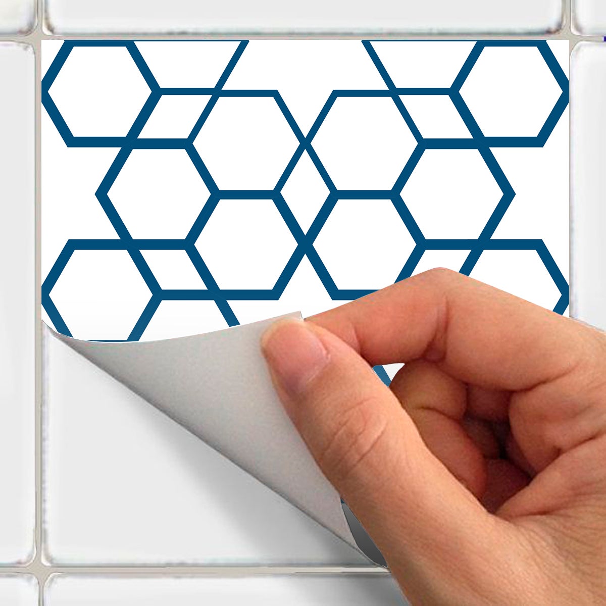 9 adesivo piastrelle etnico Nara - Sticker adesivo - adesivi murali - 9stickers10x10cm - 4