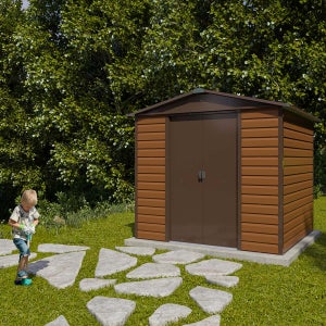 KOMFOTTEU Armoire d'Extérieur en Rotin, Buffet Extérieur & Intétieur avec Plan de Travail en Bois d'acacia, Meuble de Rangement de Jardin avec avec Étagère Ouverte, 90 x 53 x 86 cm (Noir