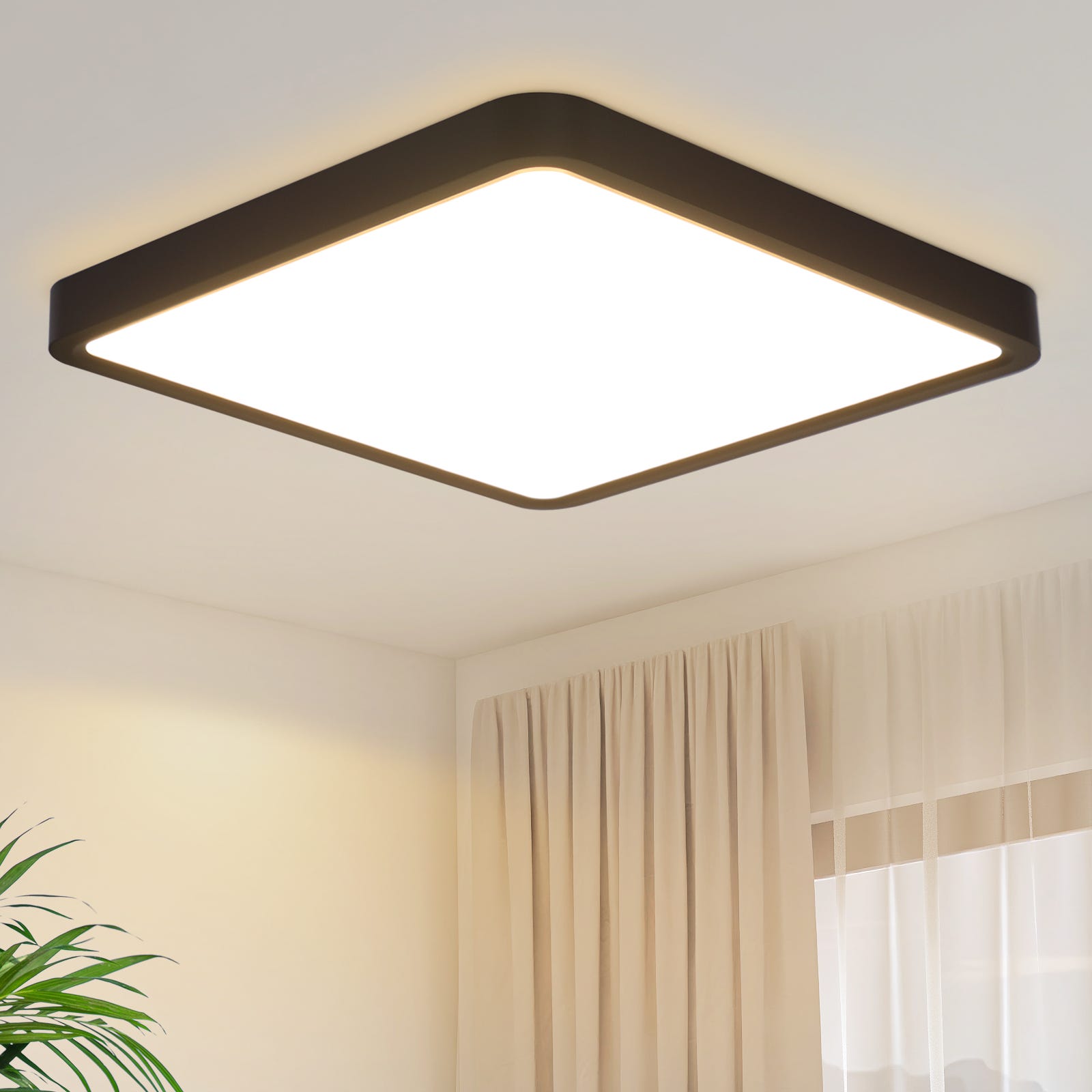 NETTLIFE L mpara De Techo LED L mpara De Techo Plana Dormitorio 23CM NETTLIFE L mpara De Techo LED L mpara De Techo Plana Dormitorio 23CM