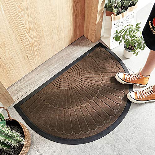 FCSDETAIL Paillasson Attrape-Poussière, Tapis de Sol Antidérapant Lavable en Machine, Tapis d