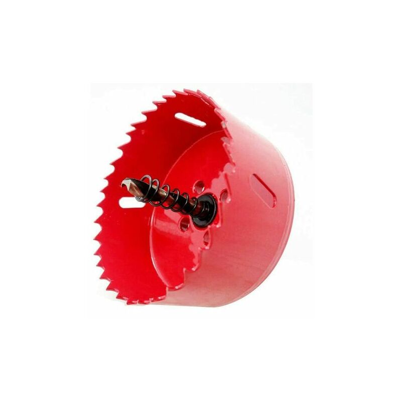 Jeu de forets de scie cloche de 80 mm, scies cloches robustes M42 HSS pour le bois, l'aluminium, le fer, la tôle, les tuyaux en plastique - 2