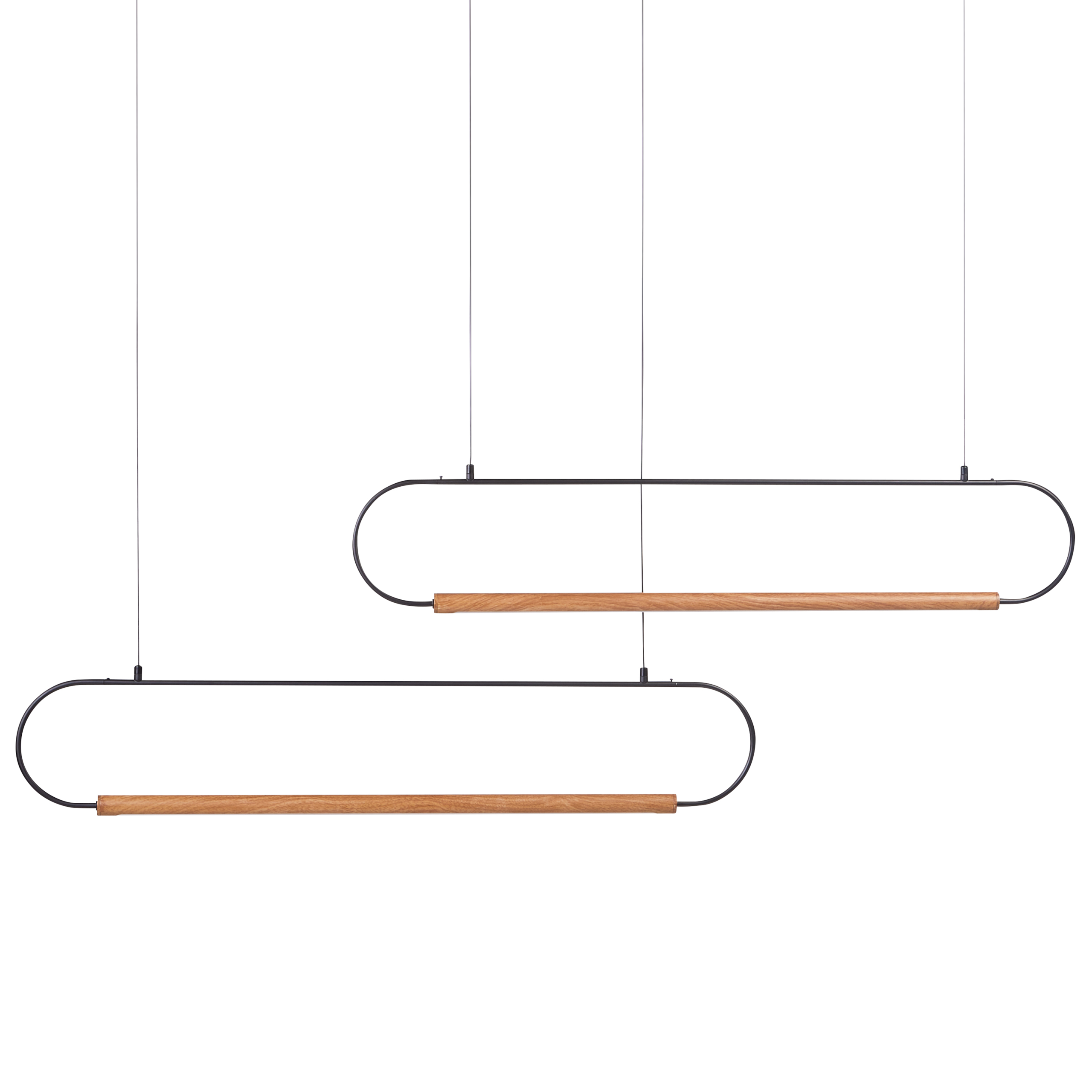 Lustră LOGONE Metal Negru
