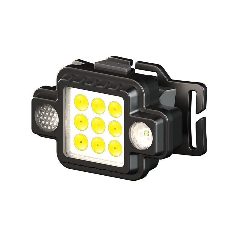 Lampe Frontale Western Safety 61319 – Légère, étanche, Lentille Pivotante, Noir, Neuve