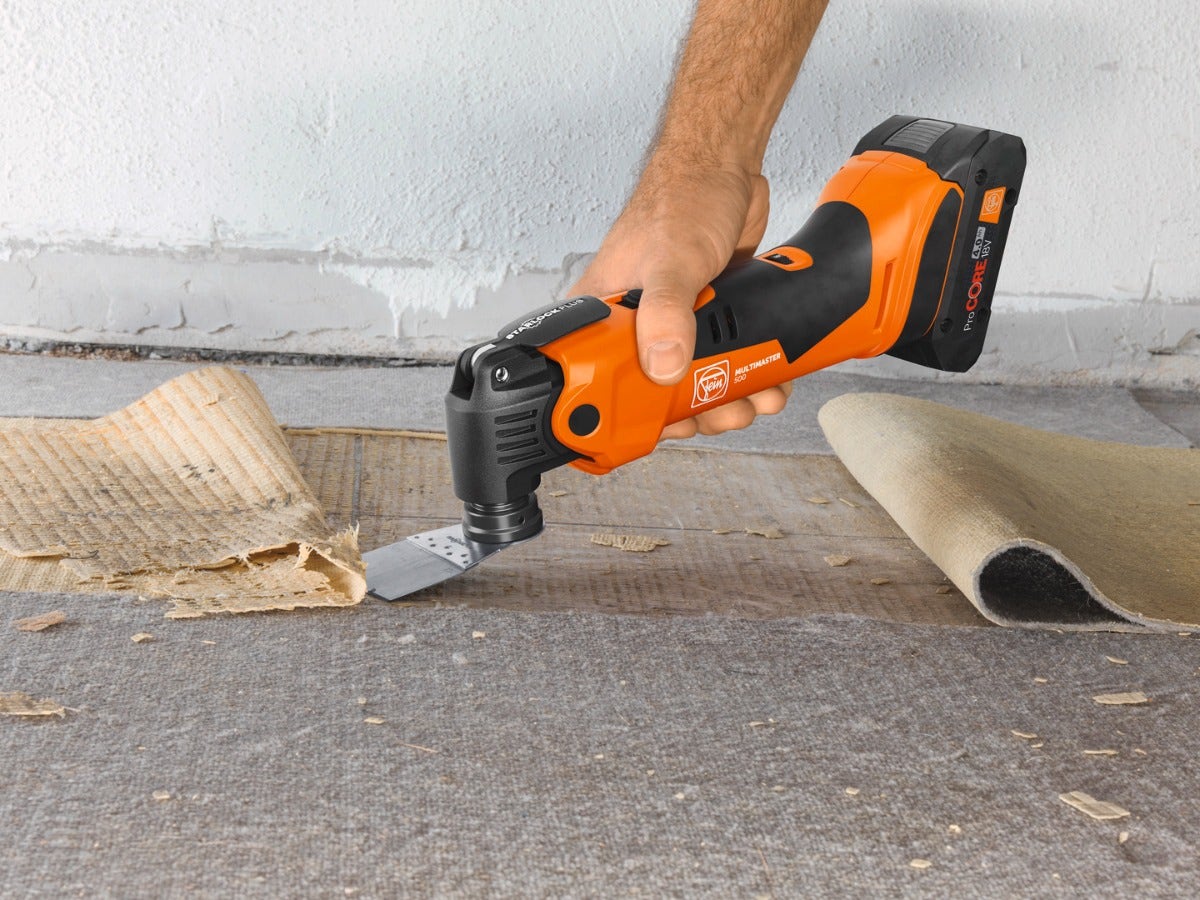 Outil multifonction sans fil FEIN AMM 500 PLUS TOP 2 x 4,0Ah en coffret - 6