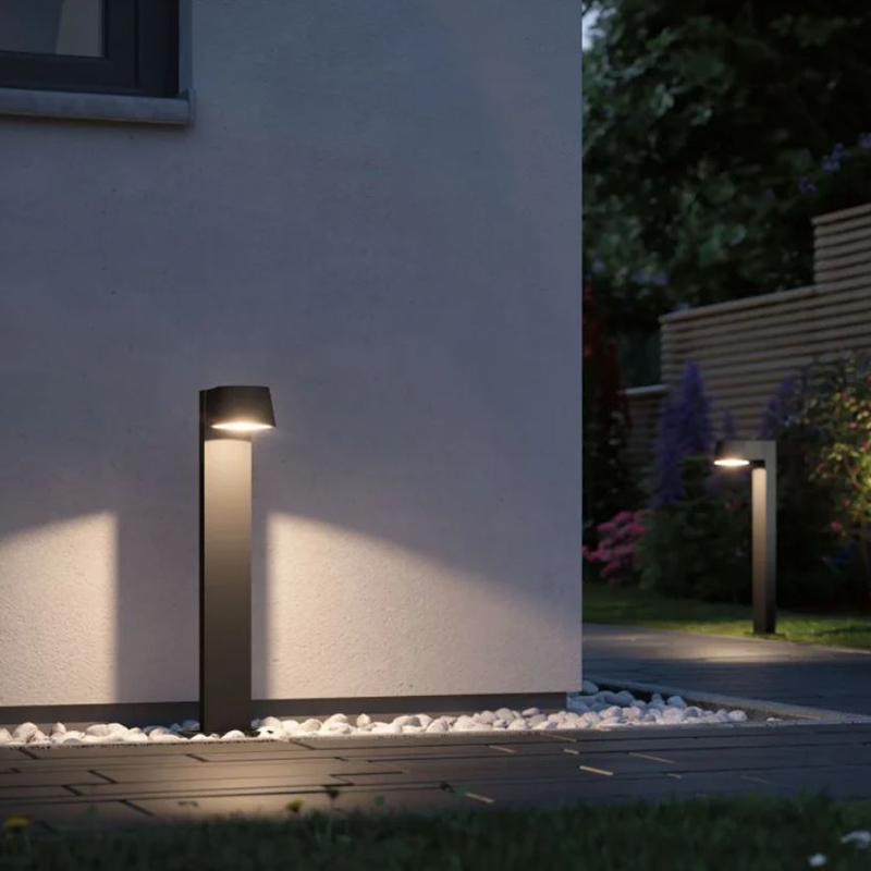 Borne lumineuse LED Capea IP44 500 mm 3000K 6W 500lm 230V 98° Anthracite Aluminium - 5