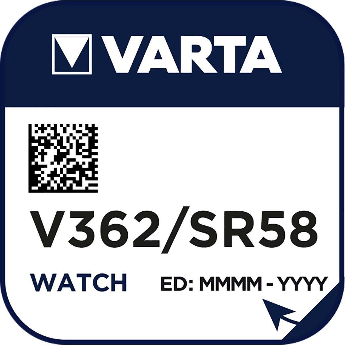 VARTAPile Silver-Oxide SR58 1.55 V 21 mAh 1-Pack - 3