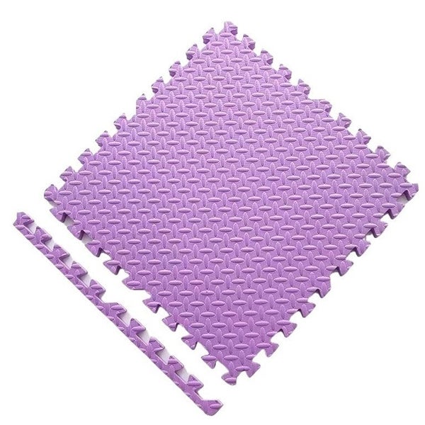 12 Modułowych Mat Podłogowych dla Dzieci - Powierzchnia do Raczkowania i Jogi - Gęsta Pianka o Grubości 1 cm