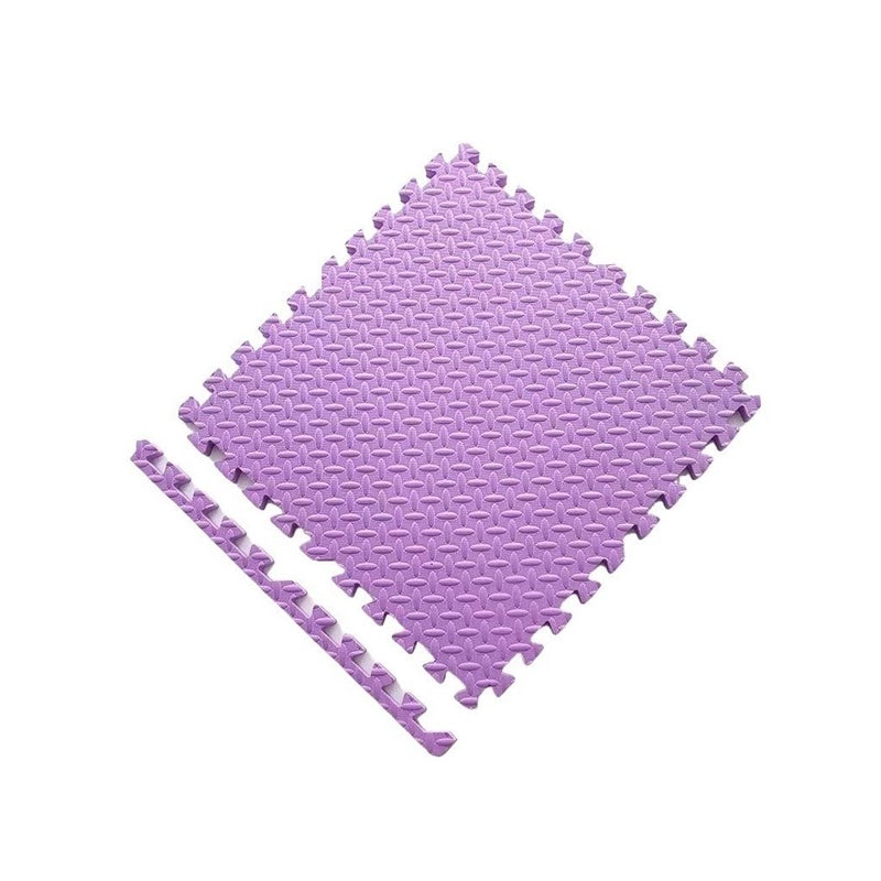 12 Modułowych Mat Podłogowych dla Dzieci - Powierzchnia do Raczkowania i Jogi - Gęsta Pianka o Grubości 1 cm