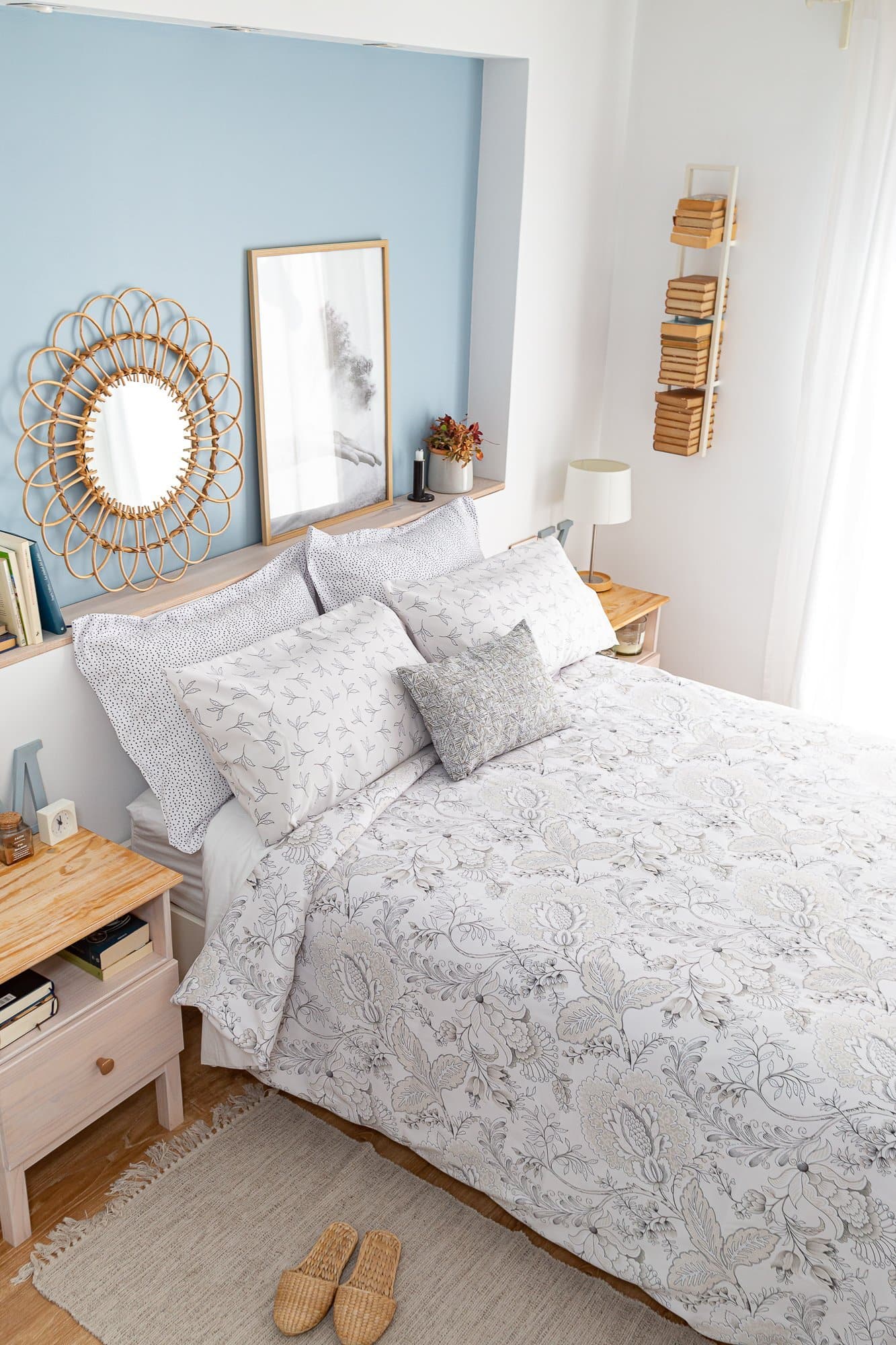 Capa de edredão Paisley Cama200 (290X270) Branco - 2